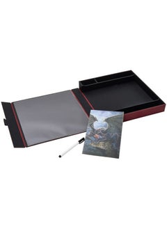 Arcane Tinmen Dragon Shield Rpg Player Companion: Blood Red Durable And Sturdy Dice Tray & Player Storage Box Tabletop Rpg Ttrpg Dungeons And Dragons Dnd D&D (At50014)  - Image 4