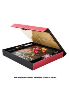 Arcane Tinmen Dragon Shield Rpg Player Companion: Blood Red Durable And Sturdy Dice Tray & Player Storage Box Tabletop Rpg Ttrpg Dungeons And Dragons Dnd D&D (At50014)  - Image 5