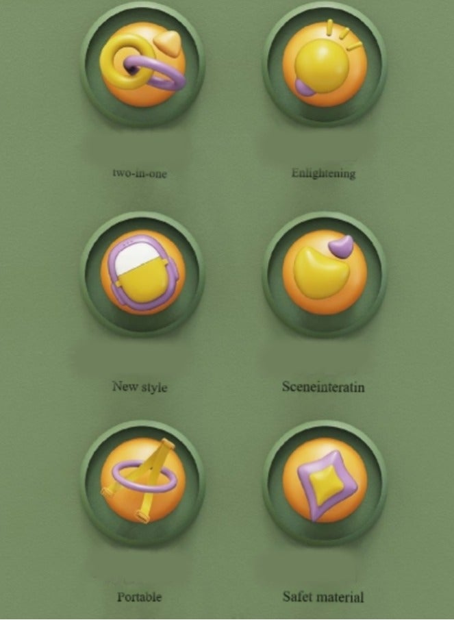 Kids Kitchen Cooking Play Toy Set,Mini Kitchen Pretend Toys Set for Girls and Boys,Lightweight and Convenient - Image 3