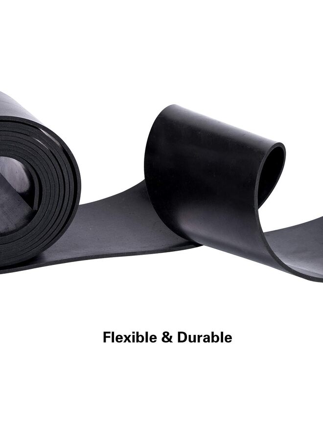 3M Neoprene Material Rubber Sheet Roll 1/8 (.125) inch X 10 Feet, DIY Gaskets for Sealing,Protection, Abrasion, Supports, Leveling, Bumpers (Size : 2INCH) - Image 3