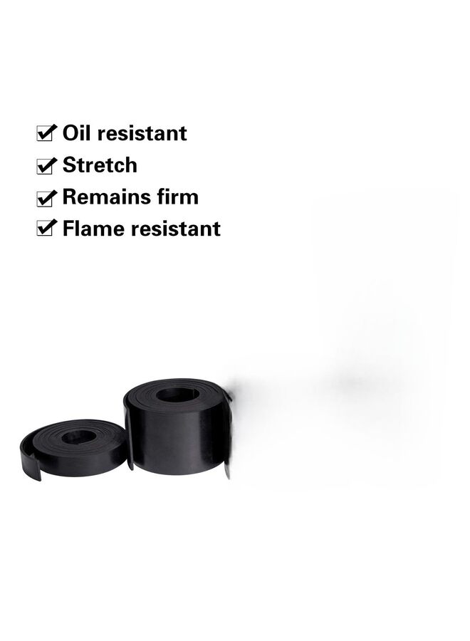 3M Neoprene Material Rubber Sheet Roll 1/8 (.125) inch X 10 Feet, DIY Gaskets for Sealing,Protection, Abrasion, Supports, Leveling, Bumpers (Size : 2INCH) - Image 2
