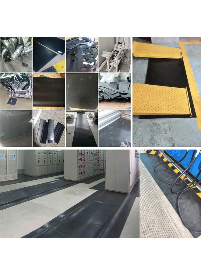 3M Neoprene Material Rubber Sheet Roll 1/8 (.125) inch X 10 Feet, DIY Gaskets for Sealing,Protection, Abrasion, Supports, Leveling, Bumpers (Size : 2INCH) - Image 5