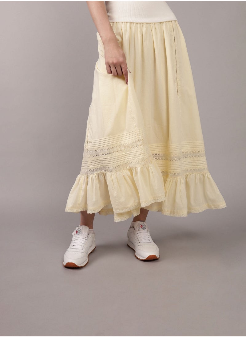 American Eagle - AE Pintuck Maxi Skirt - Image 1