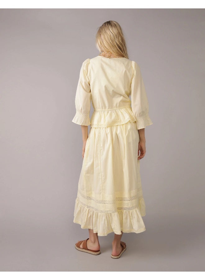 AE Pintuck Maxi Skirt