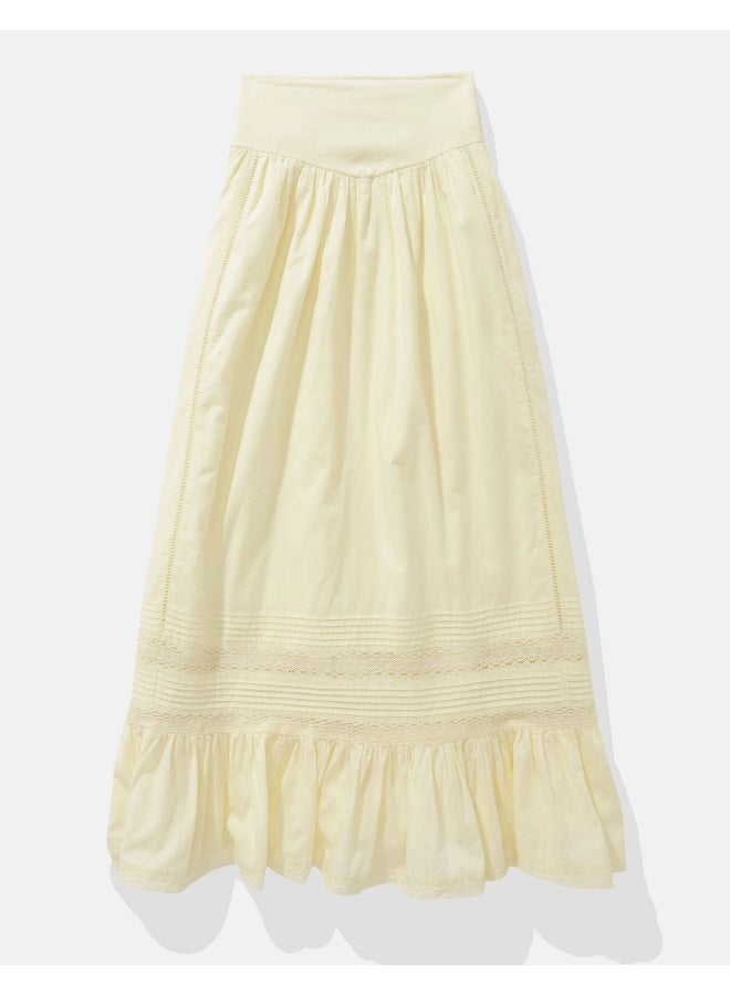 AE Pintuck Maxi Skirt