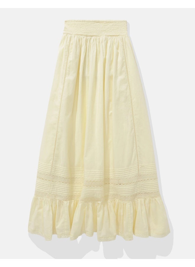 AE Pintuck Maxi Skirt
