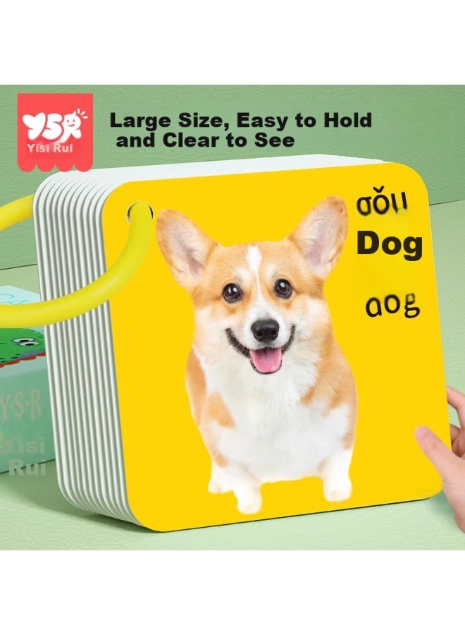 YSR Yisirui Early Education Book Colorful Cards, Infant Cognitive Cards, 0-1 Years Old, Animal Recognition, Number Recognition, Picture Recognition, Baby Toys - Image 1