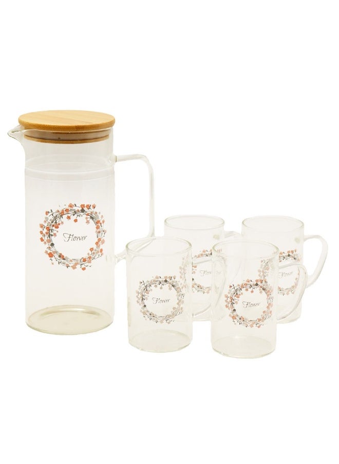 SIDDIQ 81133-03 Glass Jug Set 