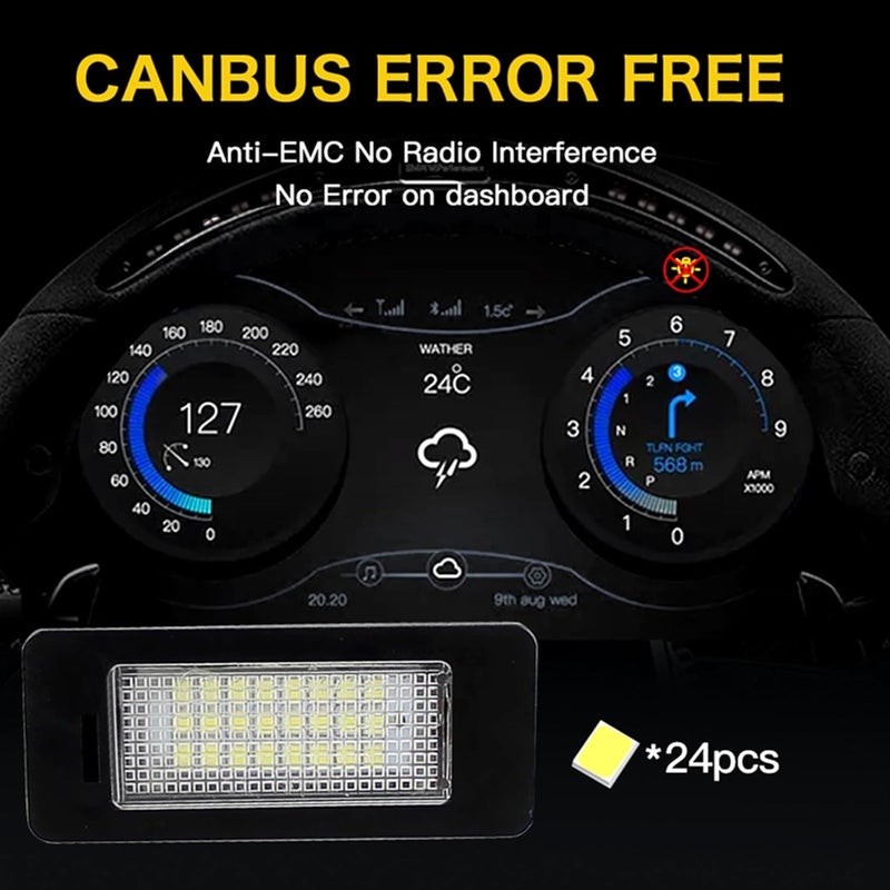 Vuzmode 2X LED License Plate Lights - Image 4