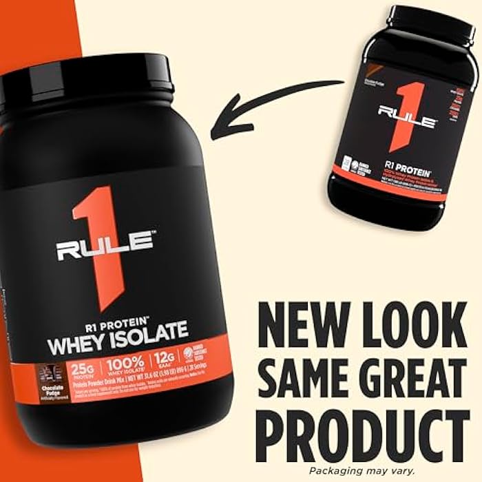 Rule 1 Proteins Rule 1 R1 Protein Whey Isolate - with 25g Protein & 6g BCAA Exclusively from Isolated & Hydrolyzed Sources for Workout Recovery (1 Pound*, Vanilla Creme) - Image 4