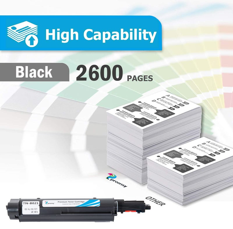 proffisy B021 Toner Cartridge, Easy Refill TN B021 Cartridge Compatible with Brother Printer DCP-B7500D, DCP-B7535DW, HL-B2000D, HL-B2080DW, MFC-B7715DW -Pack of 1 - Image 4