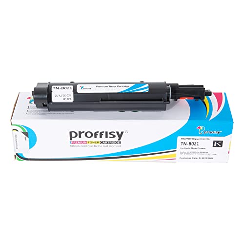 proffisy B021 Toner Cartridge, Easy Refill TN B021 Cartridge Compatible with Brother Printer DCP-B7500D, DCP-B7535DW, HL-B2000D, HL-B2080DW, MFC-B7715DW -Pack of 1 - Image 1