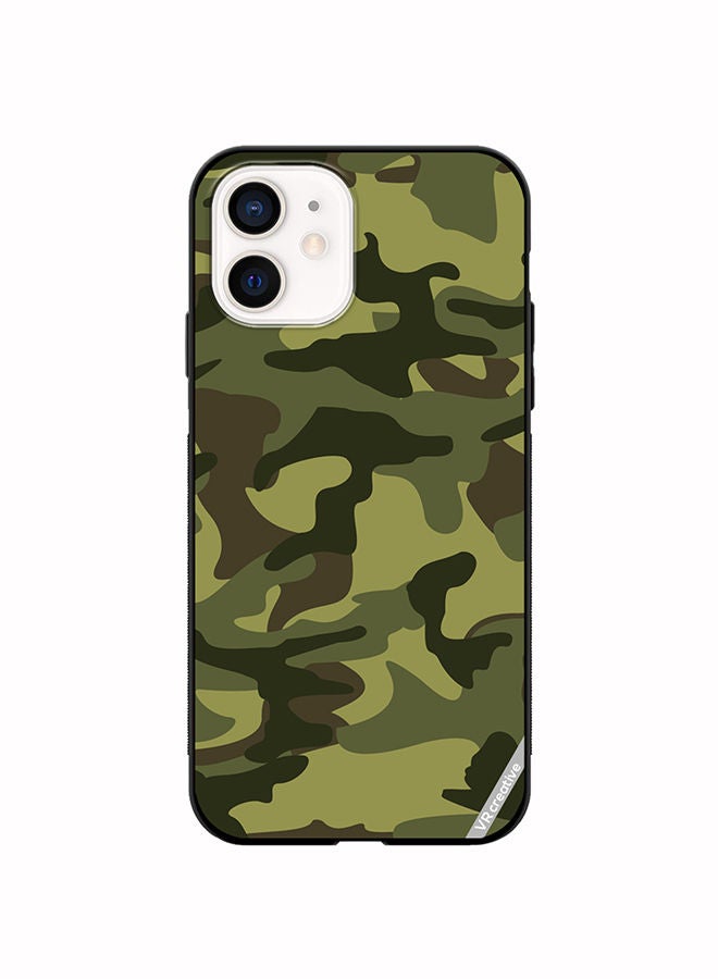 VR CREATIVE Protective Case Cover For Apple iPhone 12 mini Military Texture Design Multicolour - Image 1