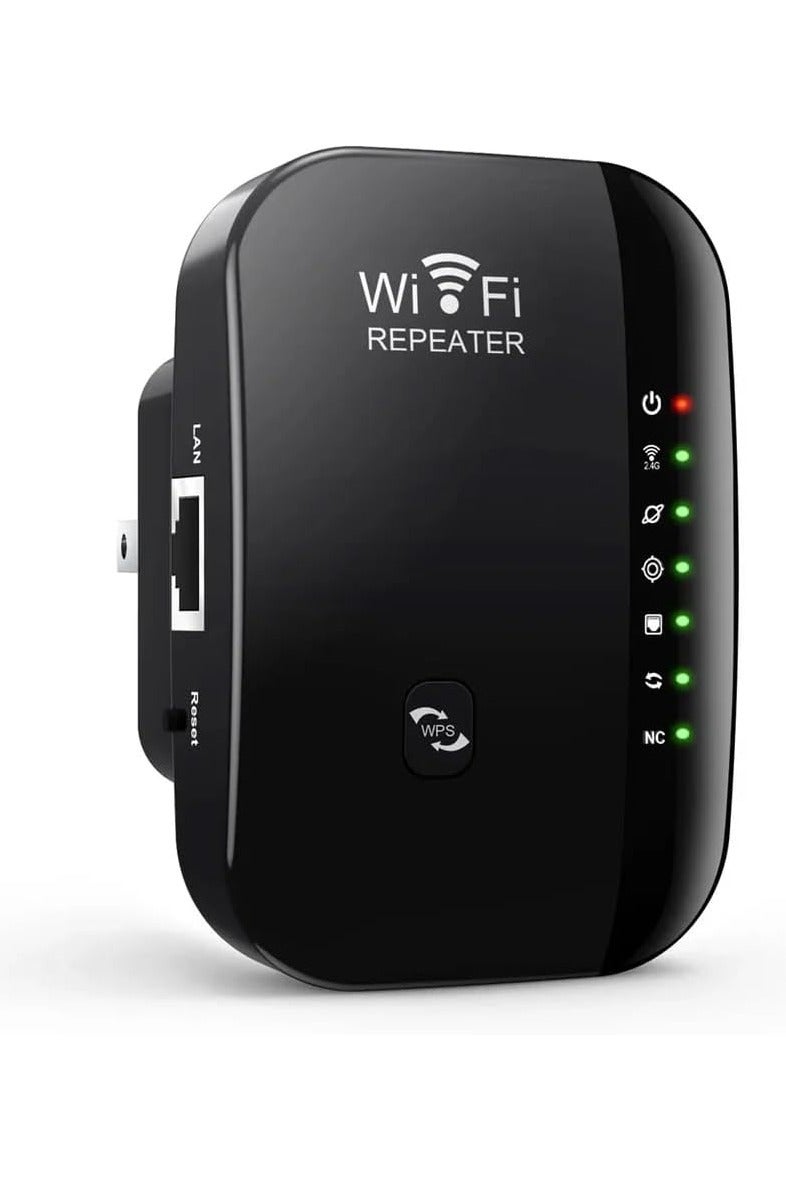 مكرر واي فاي لاسلكي 300Mbps، راوتر 2.4G، موسع نطاق واي فاي، مضخم اشارة واي فاي، محول بطاقة شبكة 802.11N للكمبيوتر (متعدد الالوان) - Image 1