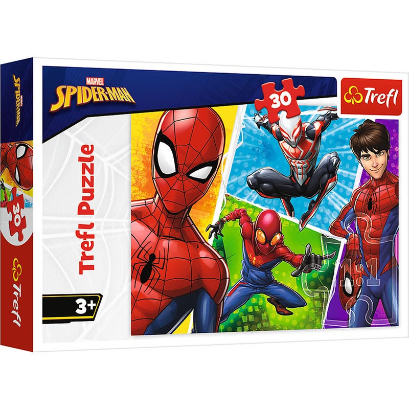 Trefl - Marvel Spider Man Puzzle 30 Pieces - 18242 - Image 1