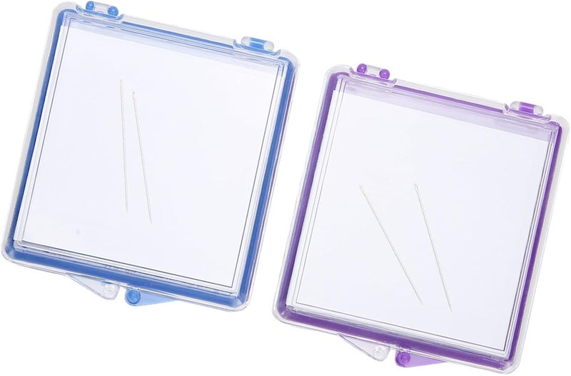 ZJchao 2PCS Magnetic Sewing Pincushion with Strong Magnets – Compact Pin Storage Case & Auxiliary Tool for Quilting, Embroidery, and Craft Projects - Image 2
