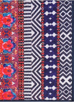 Status Contract 3D Printed Vintage Floral Design Carpet Rug for Office, Bedroom, Hall Room, and Home with Anti Slip Floor Mat, Polyester, Multicolor, 121 X 182 Cm  - Image 5