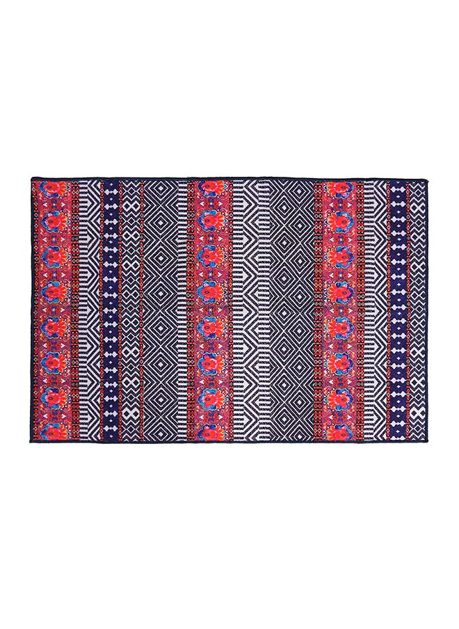 Status Contract 3D Printed Vintage Floral Design Carpet Rug for Office, Bedroom, Hall Room, and Home with Anti Slip Floor Mat, Polyester, Multicolor, 121 X 182 Cm  - Image 2