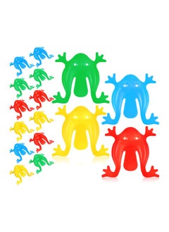 Jumping Frog Toy Set - 50 Colorful Finger Pressing Bouncing Frogs for Kids' Birthday Party Favors, School Events, Halloween Fun - Perfect for Boys and Girls!