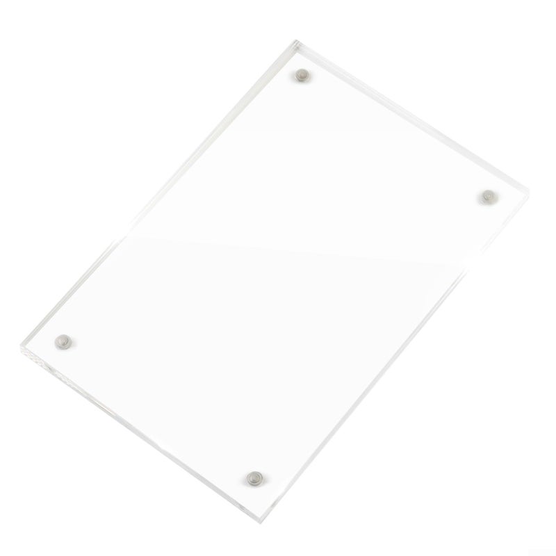 إطار صور مغناطيسي أكريليك مقاس 10x15 سم لعرض الملصقات على المكتب للمنزل والمكتب - Image 2