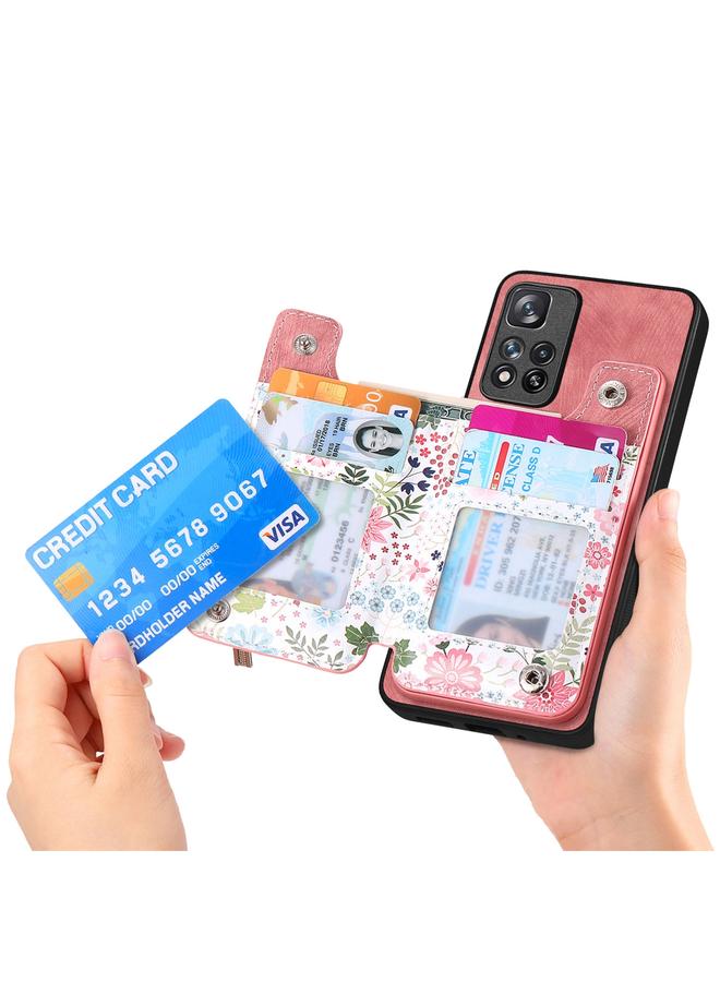 اس-توب جراب خلفي لهاتف Redmi Note 9 Pro Max بتصميم كلاسيكي مع سحاب ومحفظة - Image 4