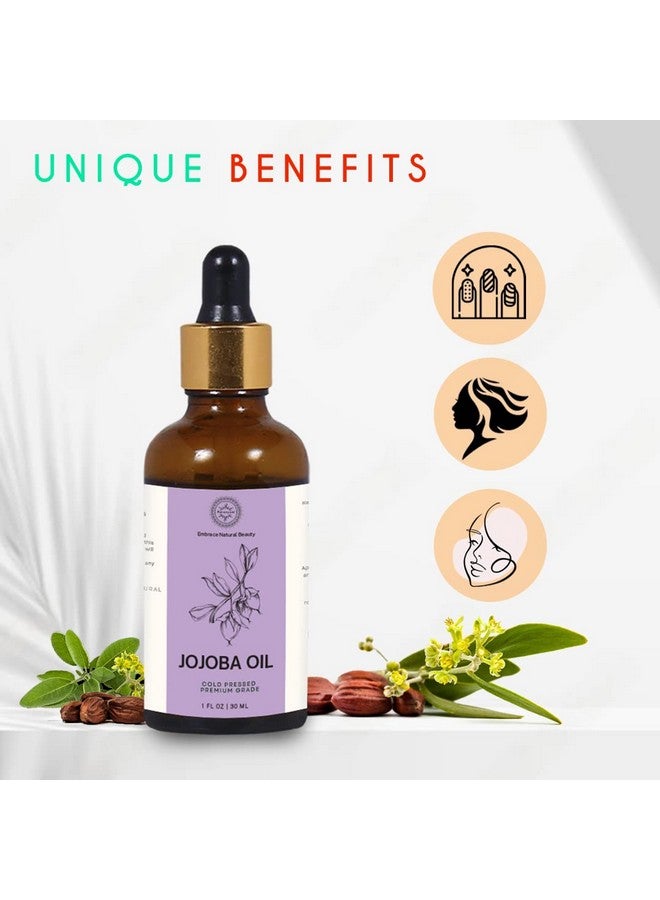 Aaranyam "Jojoba Oil - Sun Damage Repair Makeup Remover: Gently removes makeup while repairing and nourishing sun-damaged skin, 100% natural, safe for all skin types." - Image 5