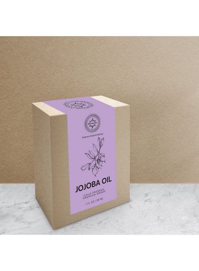 Aaranyam "Jojoba Oil - Sun Damage Repair Makeup Remover: Gently removes makeup while repairing and nourishing sun-damaged skin, 100% natural, safe for all skin types." - Image 2
