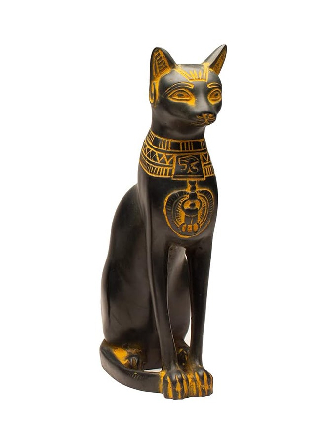Discoveries Egyptian Imports Fine Bastet Cat Antique Gold