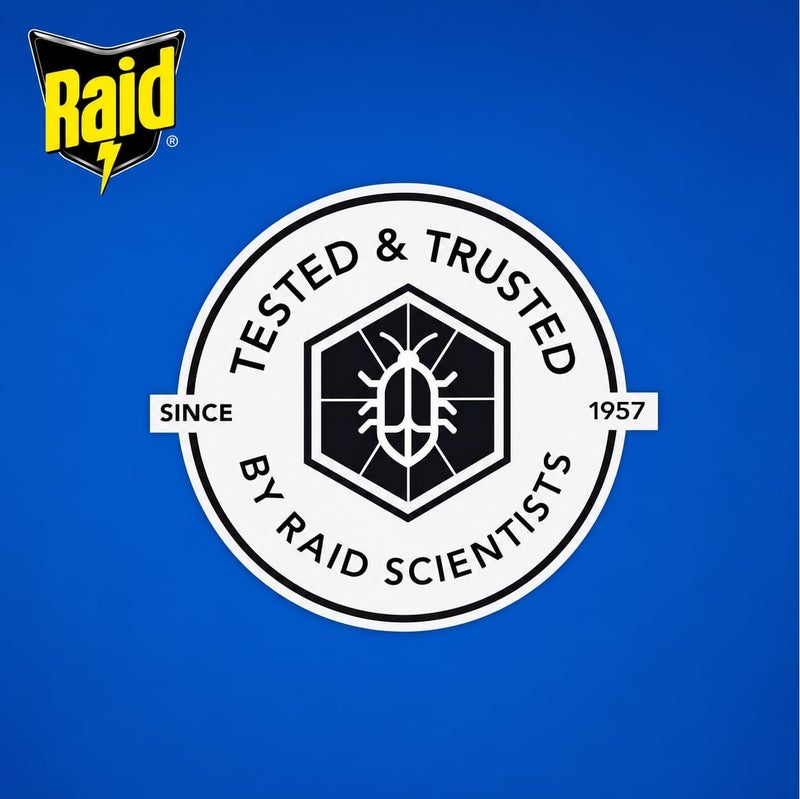 RAID Mosquitoes And Flies Killer,  Instant Action And Long-Lasting Protection Up To 12 Hours, 300 ml - Image 5