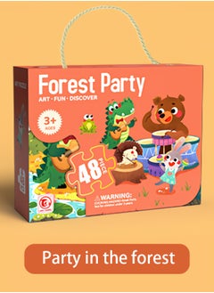 Colorful 48 pieces forest party