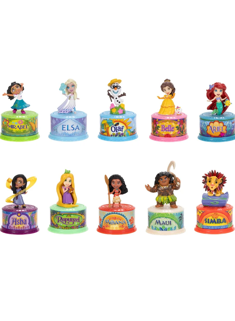 Disney Disney Musical Mini Figure Battery Operated, Assorted 1 Piece (Character & Color May Vary) | Mystery Figure | Surprise Figure | Display Figure | Disney Princess | Disney Character with Music | Perfect Gift for Kids and Collectors