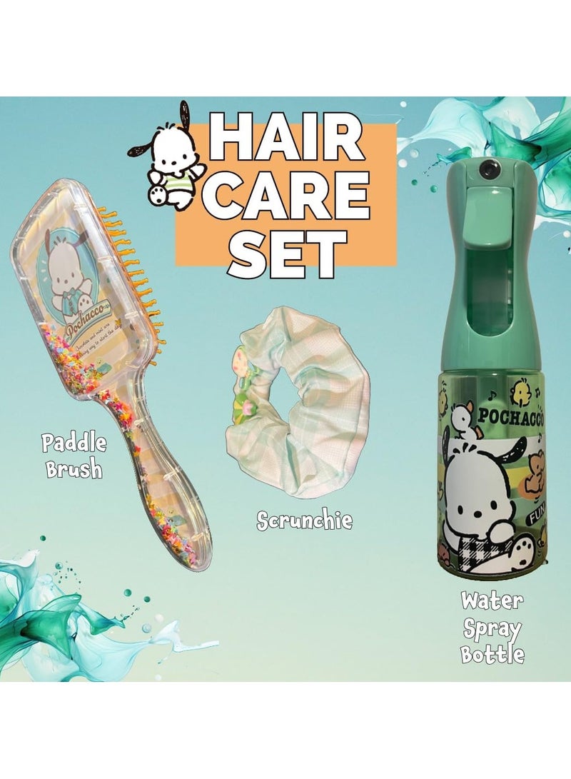 general Beauty hair care cream continuous spray bottle brush crunchy cute kawaii cartoon - Image 2