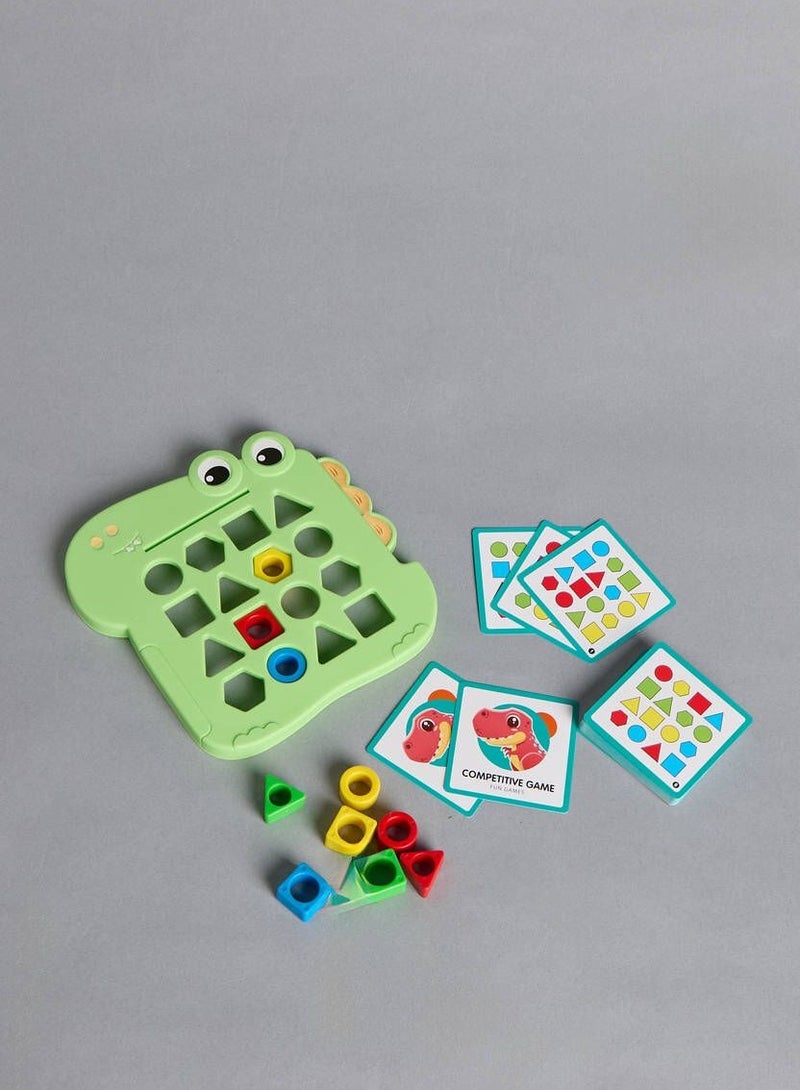 ‏Smart Dinosaur Adventure Game Match shapes and explore colors Interactive - Image 1