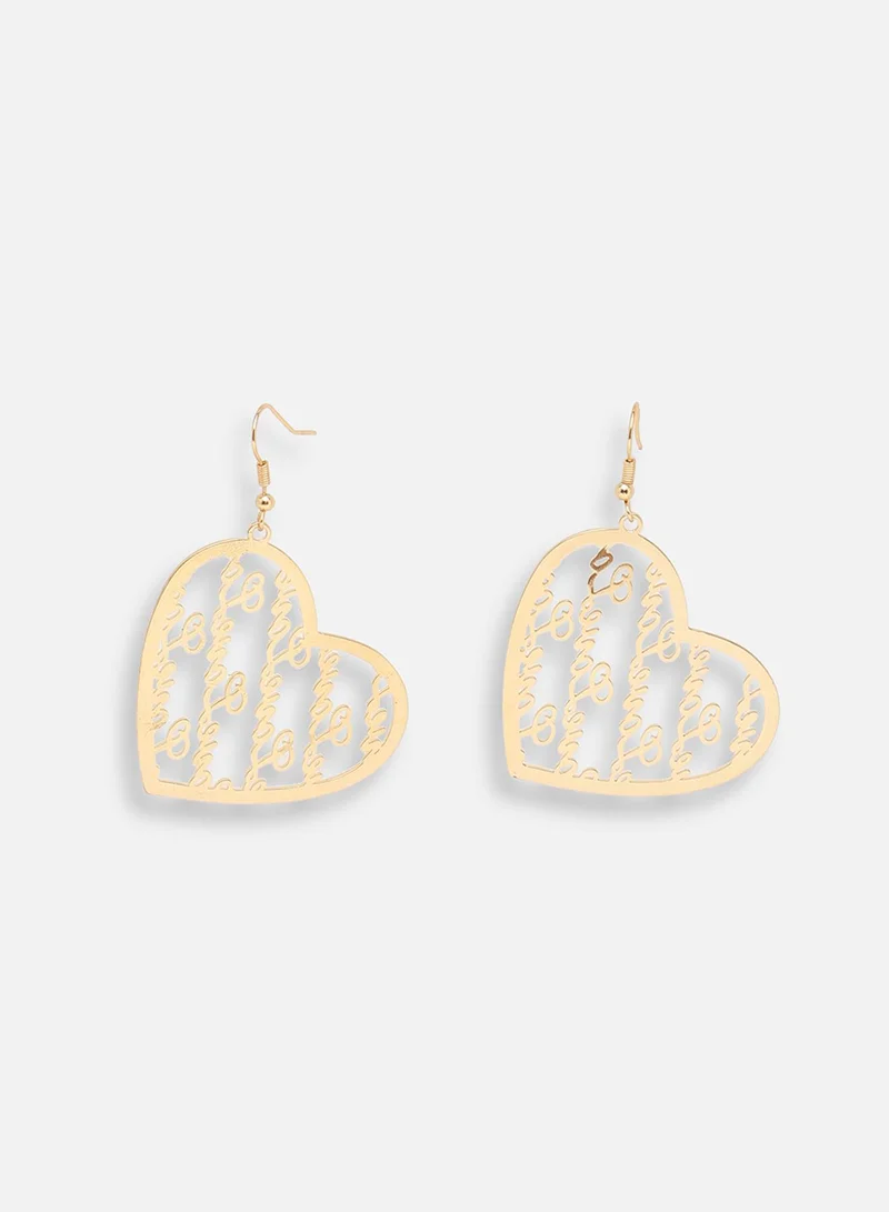 سوهي حلق مصمم للحفلات مطلي بالذهب