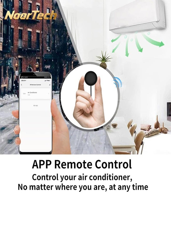 NoorTech Smart Wifi IR Remote Controller Tuya Infrared Universal Remote Controller for Smart Home Control for AC TV Alexa and Google Home Siri Voice Control - Image 2