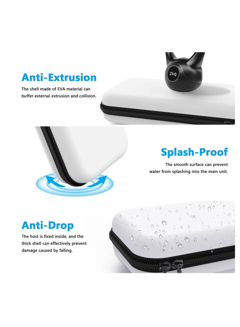 Switch OLED Case Compatible with Nintendo Switch, Nintendo Switch/Switch OLED Carry Case with More Space, Protective Case for Nintendo Switch/Switch OLED Accessories, Unisex - view 4