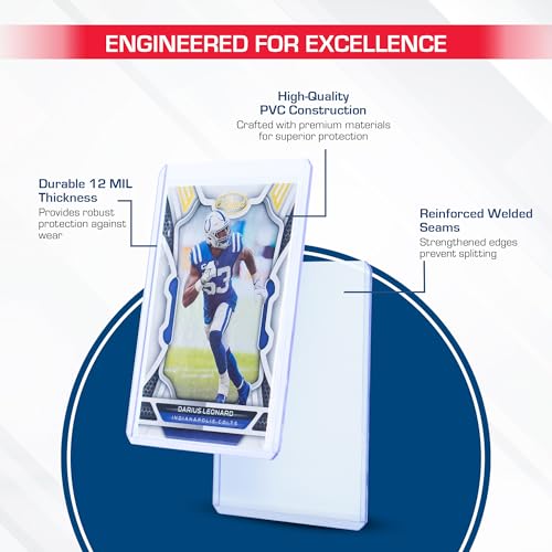 BCW 3x4 Topload Card Holder - Standard - 25ct | Rigid PVC Trading Card Protection for Baseball Cards, Football Cards, and Trading Cards Like Pokémon and MTG | Holds Cards Up to 20pts - Image 4