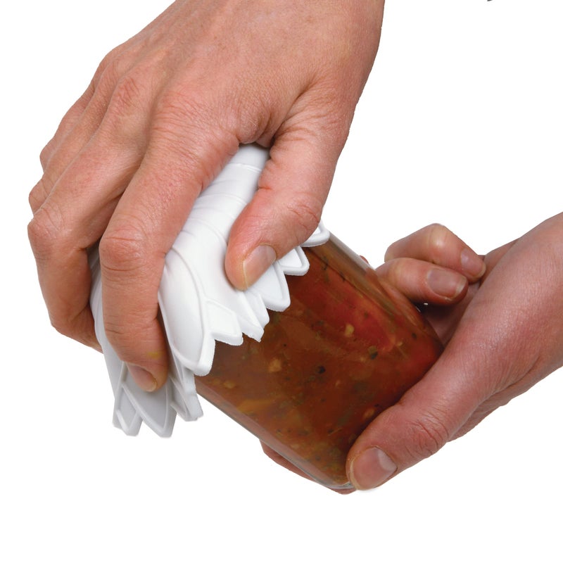 NORPRO Non-Slip Rubber Jar Opener, 1 EA, White - Image 2