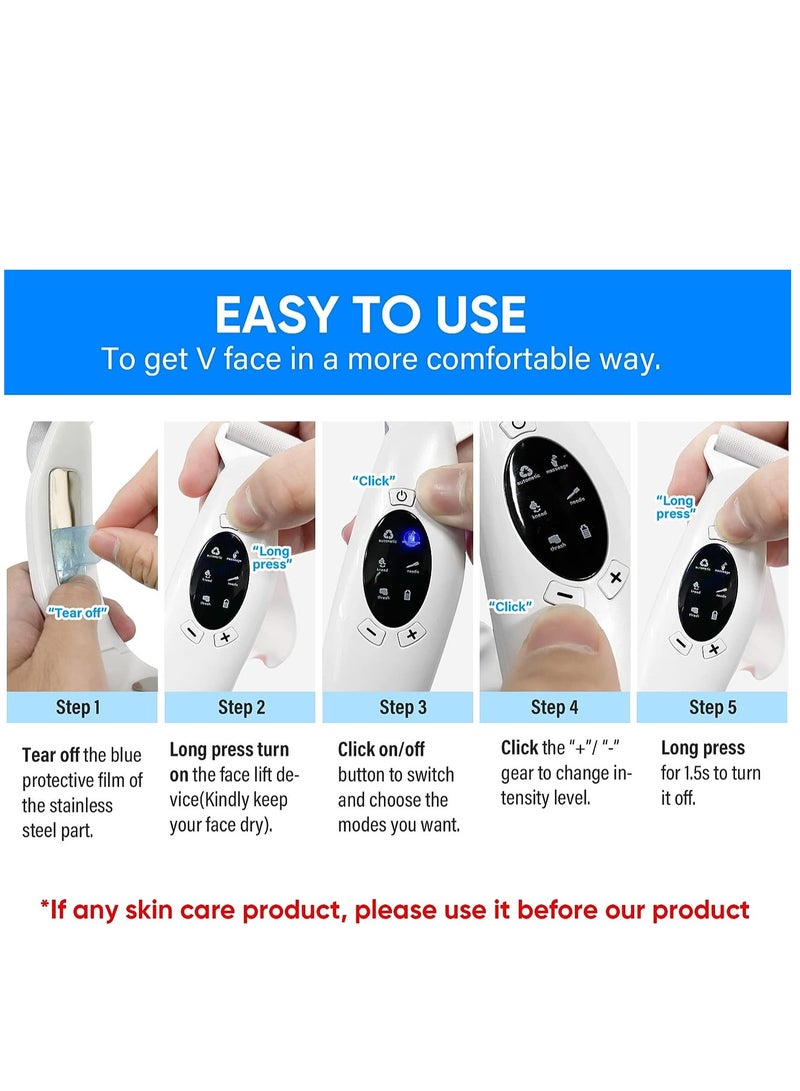 general Double Chin Eliminator, Electric Face Lift Device, Electric V-Face, Intelligent Lifting Firming Saggy Skin Shaping Double Chin  - Image 5