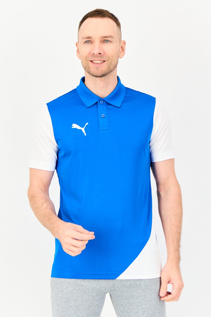 PUMA Men Regular Fit Short Sleeve CR Takedown Outdoor Polo Shirt, French Blue - Image 1