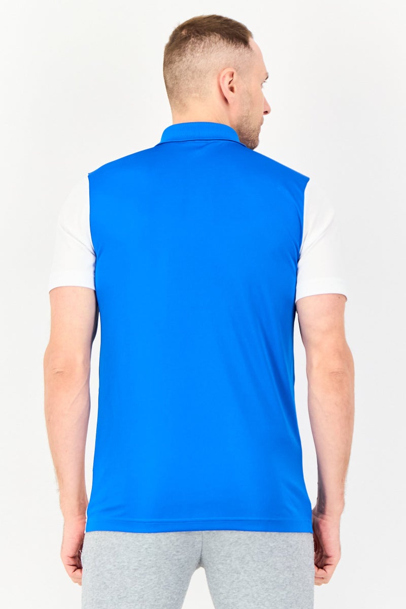 PUMA Men Regular Fit Short Sleeve CR Takedown Outdoor Polo Shirt, French Blue - Image 2