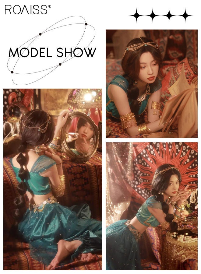 رويس وصلات شعر ذيل حصان طويلة بنمط الفقاعة، ذيل حصان مضفر بطول 75 سم مع رباط شعر ملفوف مطاطي مرن، قطعة شعر صناعية ناعمة للفتيات والنساء للحفلات والارتداء اليومي، أسود - Image 2