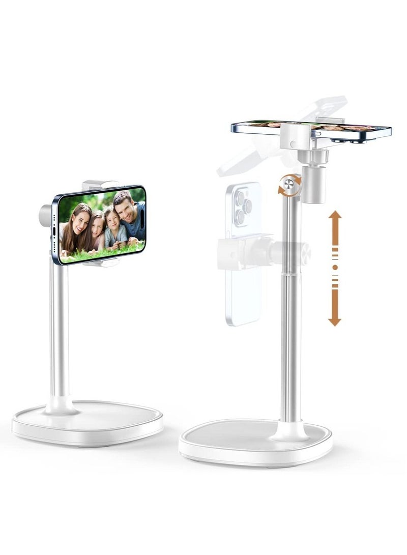 Y&D Cell Phone Stand Aluminum Alloy Adjustable Experience Ultimate Comfort and Stabilityfor Desk Home Use - Image 1
