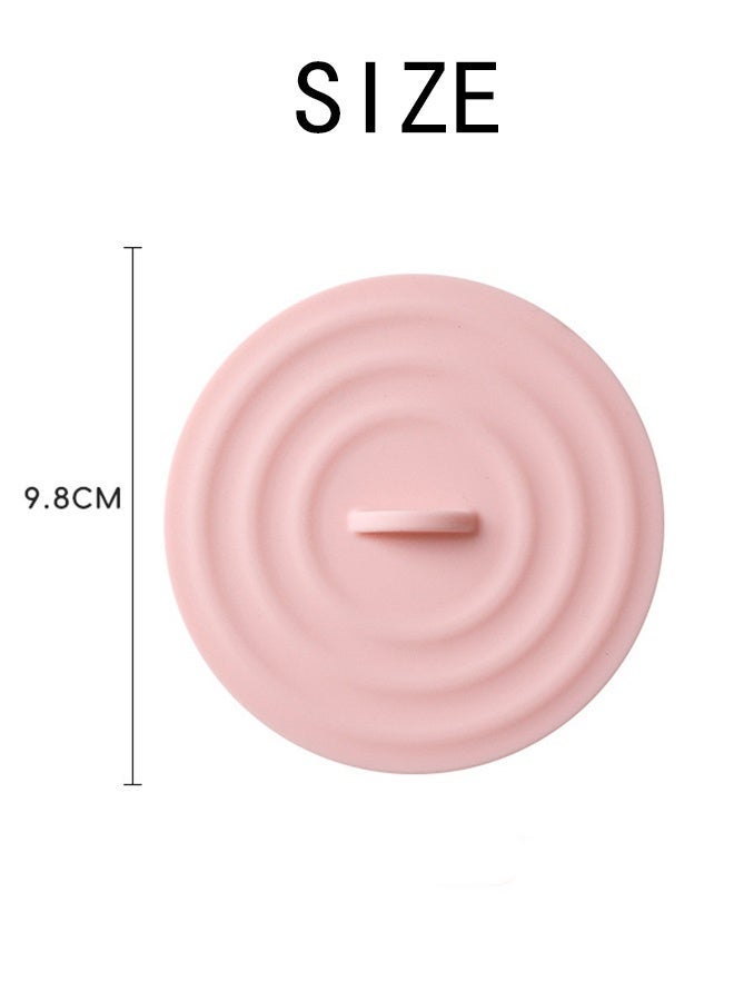 KANGLI 4 Pcs Design Silicone Cup Lids, Food Grade Silicone Cup Covers, Airtight Universal Cup Lids, Dust-Proof, Food-Safe Lids for Mugs, Tea and Coffee Cups, Colorful Universal Cup Lids, Reusable Silicone Cup Lids for Drinks - Image 5
