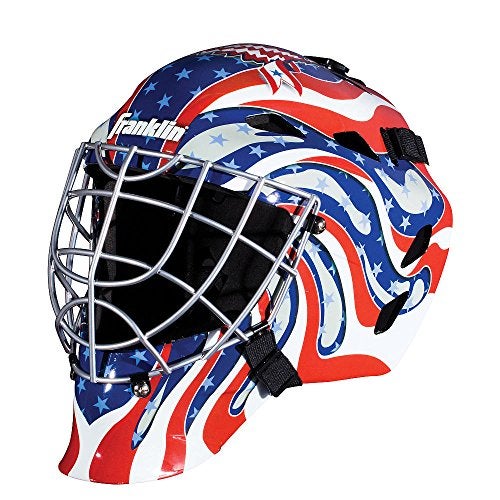 Franklin Sports Youth Hockey Goalie Masks -Street Hockey Goalie Mask for Kids - GFM1500 - Perfect for Street and Indoor Hockey - Glory - Multicolor - Image 4