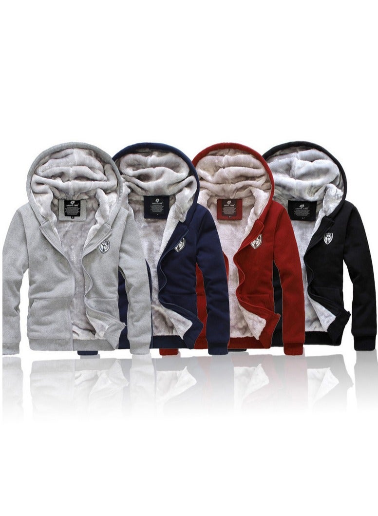NIBEMINENT Winter Thicken Sweater Suits Cardigan Top And Drawstring Trousers Casual Loose Clothing Sets  - Image 4