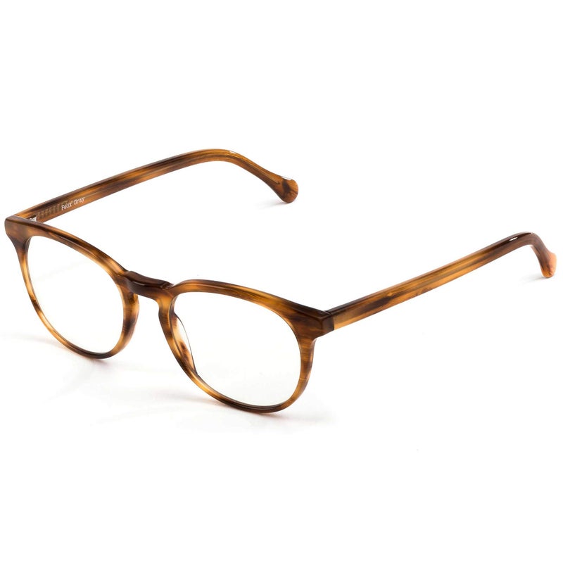 Felix Gray – Roebling Blue Light Blocking Computer Glasses (Amber Toffee) - Image 1