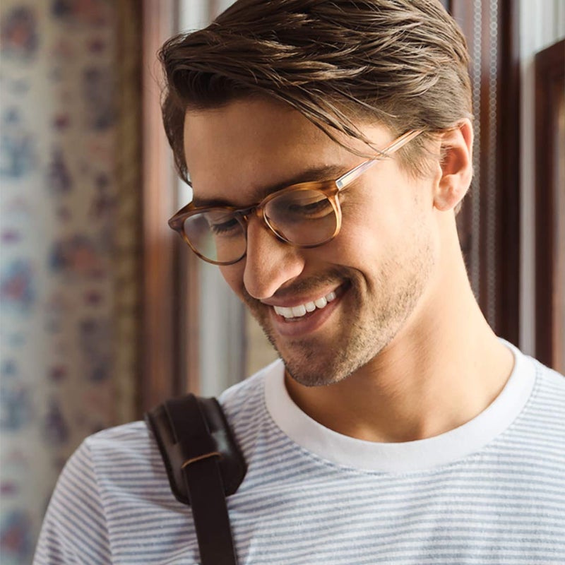 Felix Gray – Roebling Blue Light Blocking Computer Glasses (Amber Toffee) - Image 5