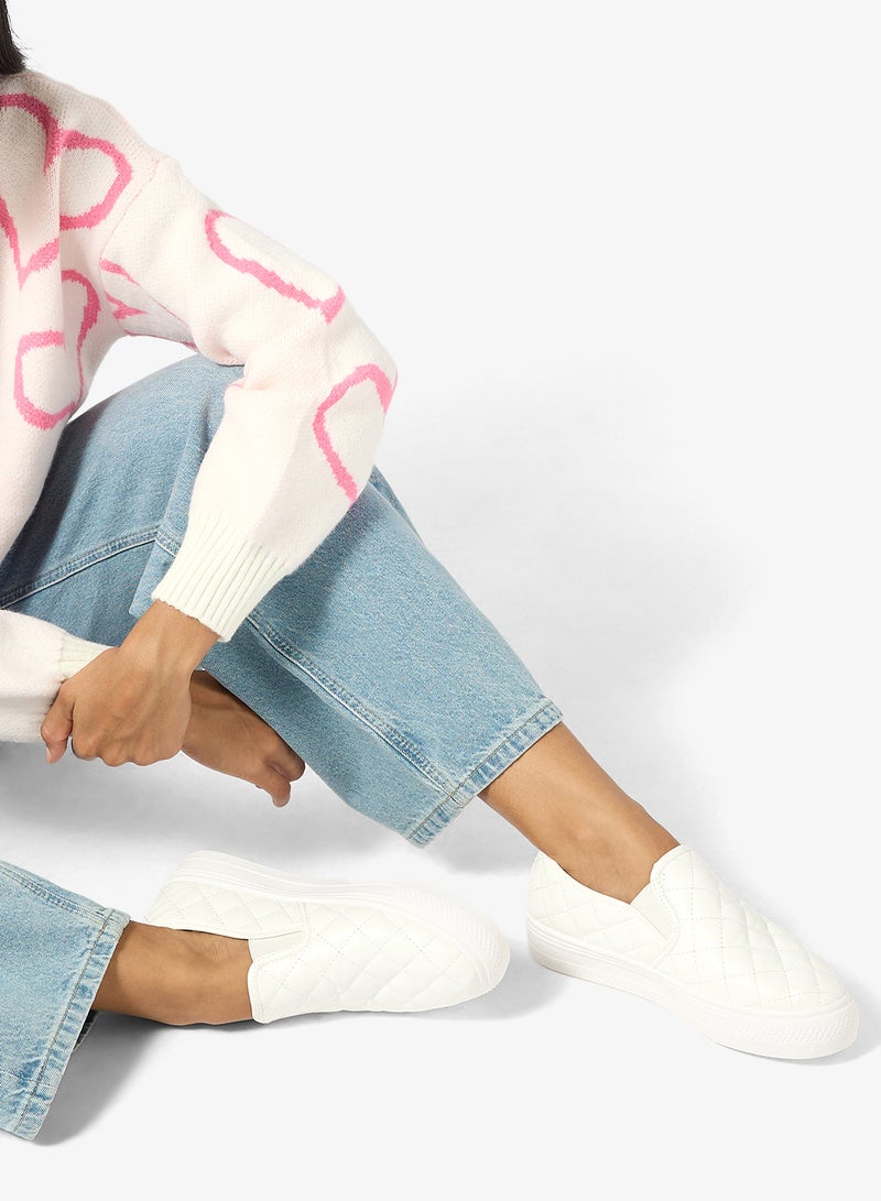 جينجر حذاء مسطح مبطن سهل الارتداء بمنصة - Image 5