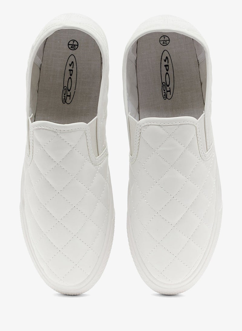 جينجر حذاء مسطح مبطن سهل الارتداء بمنصة - Image 4